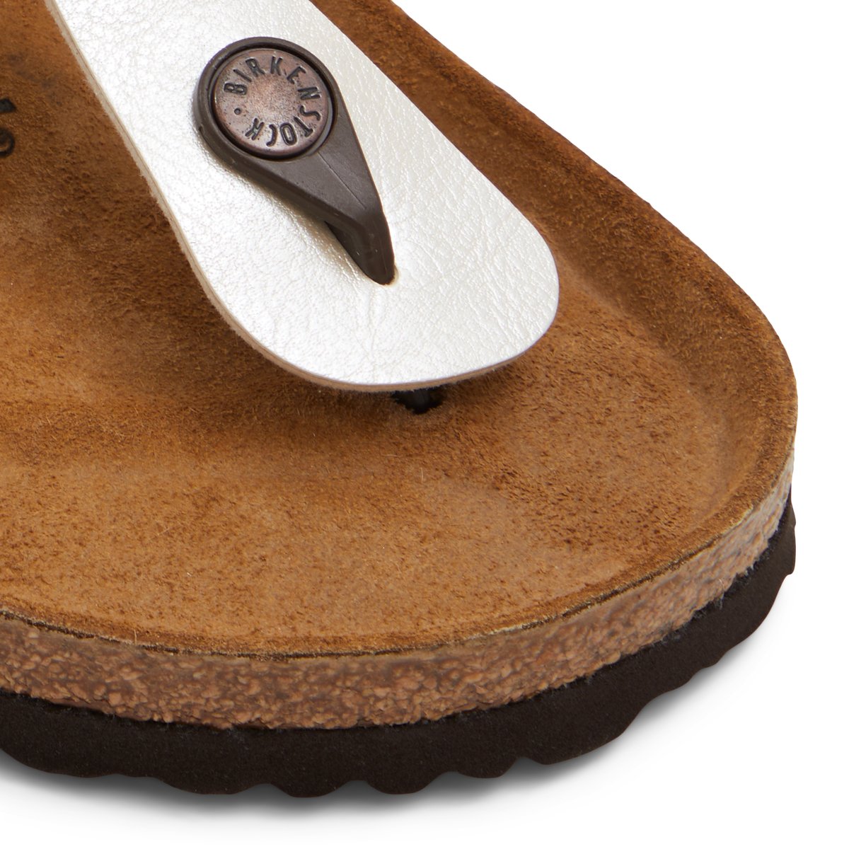 BIRKENSTOCK-Gizeh-Tongs sandales à talon plat - Talon plat - Multi Métallique