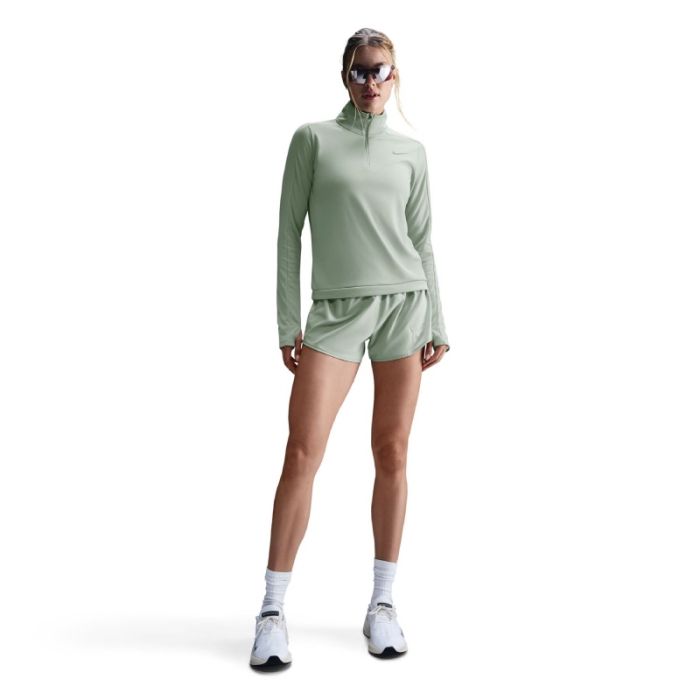 Nike Dame Trøjer Dri-FIT Pacer Half-Zip Grøn