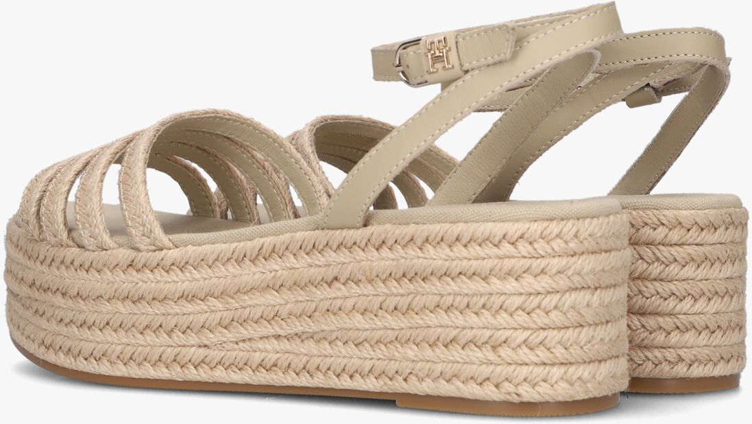 TOMMY HILFIGER beige tommy hilfiger sandalen essential basic flatform
