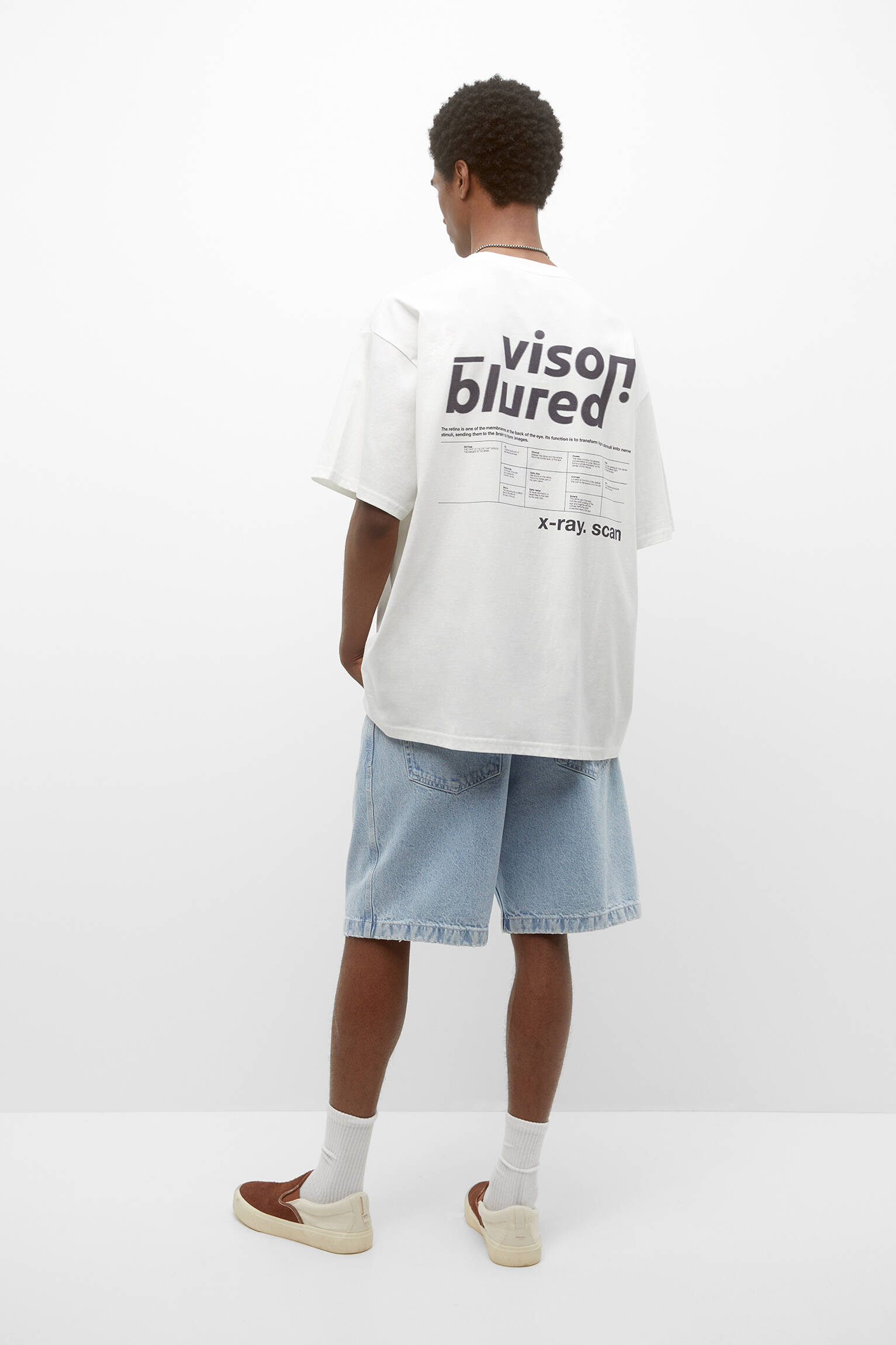 CAMISETA STWD TEXT - OFF WHITE