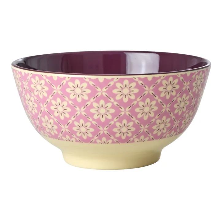 Rice Bol Graphic flower en melanine