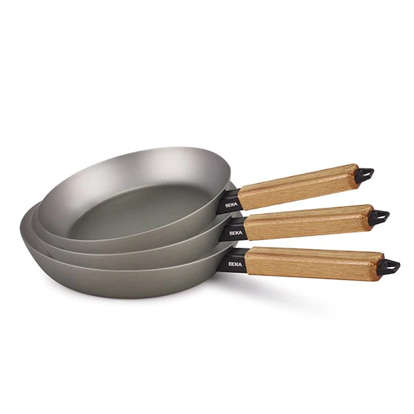 Lot poêles Nomad 20 24 28 cm Beka