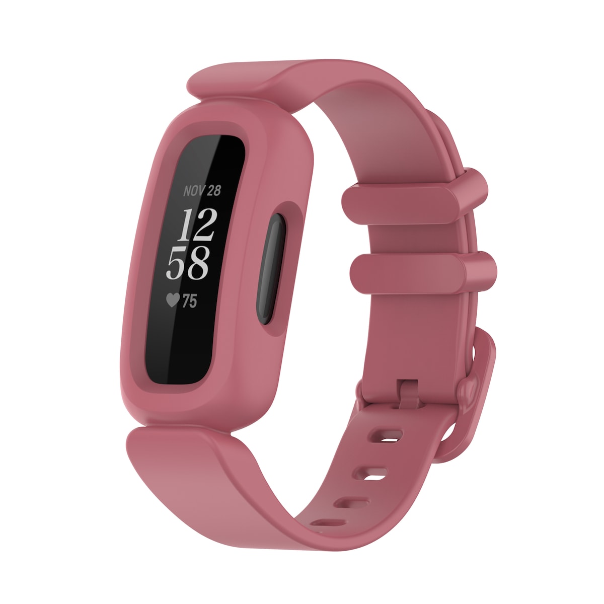 Silikonklokkerem for Fitbit Inspire 2, Fitbit Ace 3 Rød