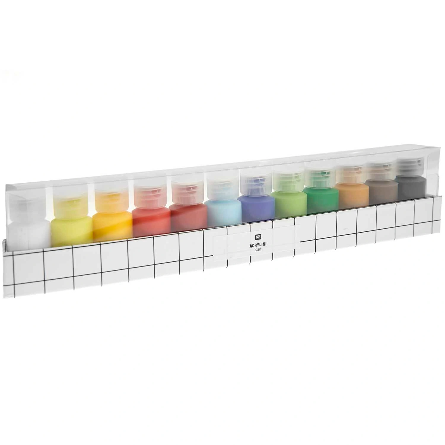 Acryl-Farben ACRYLINI (12x22ml) in basic colours