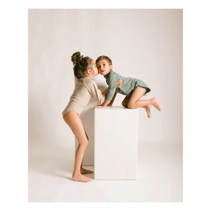 Ina Swim T-Shirt Anti-UV Matière Recyclée Nella | Vert foncé