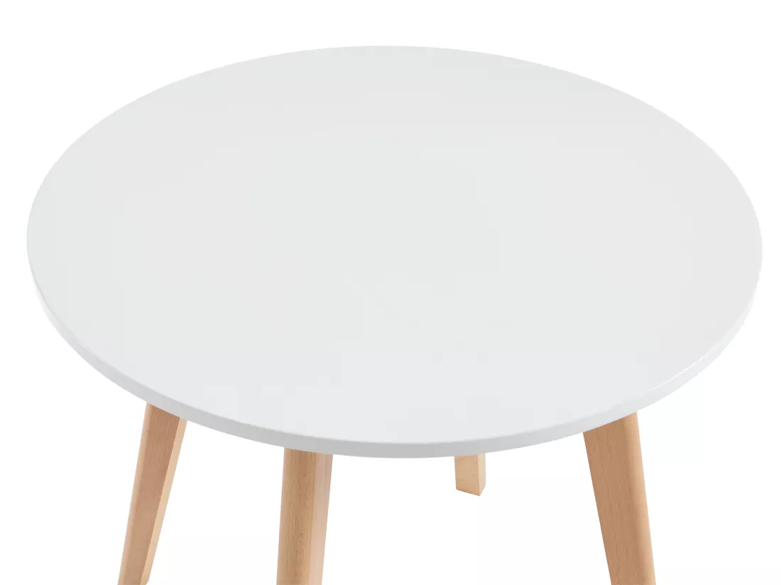 Ensemble table enfant LOULOUNE + 2 chaises LILINOU - Blanc