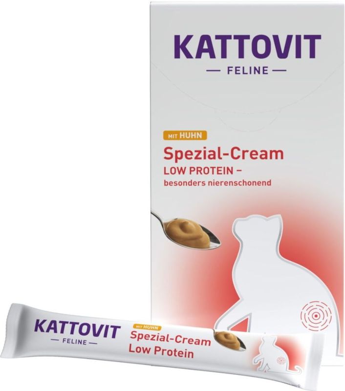 Kattovit - Spezial-Cream - Kattenvoer - Kip - 6x15g