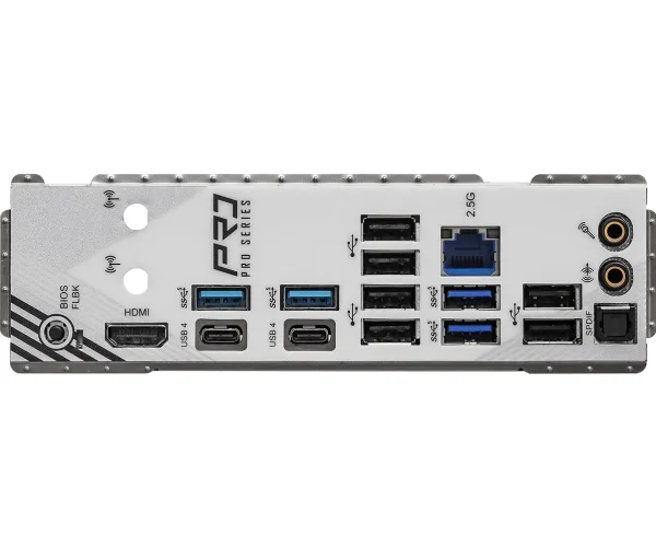 ASRock X870 Pro RS - Bundkort - ATX - Socket AM5 - AMD X870 Chipset - USB4, USB 3.2 Gen 1, USB-C 3.2 Gen 2x2 - 2.5 Gigabit LAN - onboard grafik (CPU påkrævet) - HD Audio (8-kanaler)