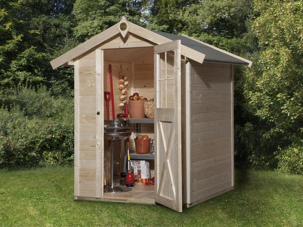 Weka Gartenhaus 317 Gr.1, ca. B191/H208/T152