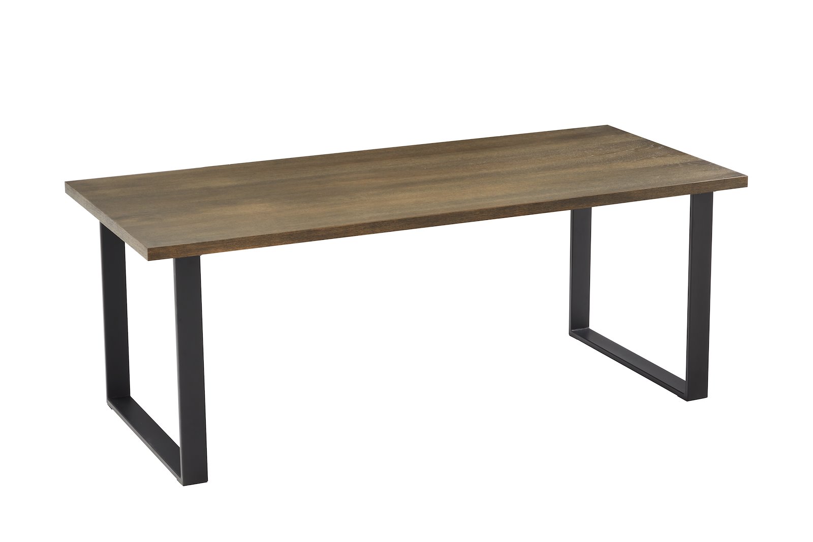 Luke bordplate 90x200 Røykfarget eik finer