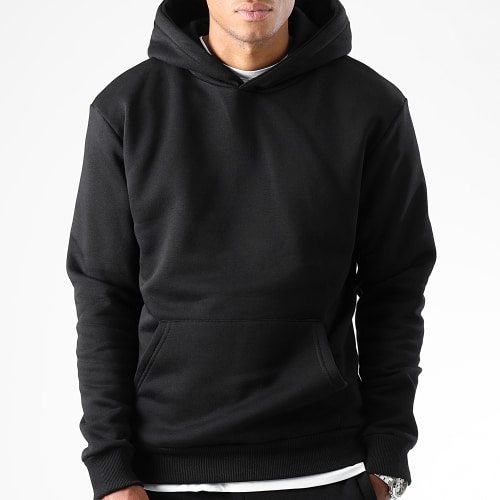 Sweat Capuche Molleton 2497 Noir