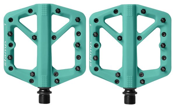 Paire de Pédales Plates Crankbrothers STAMP 1 Turquoise