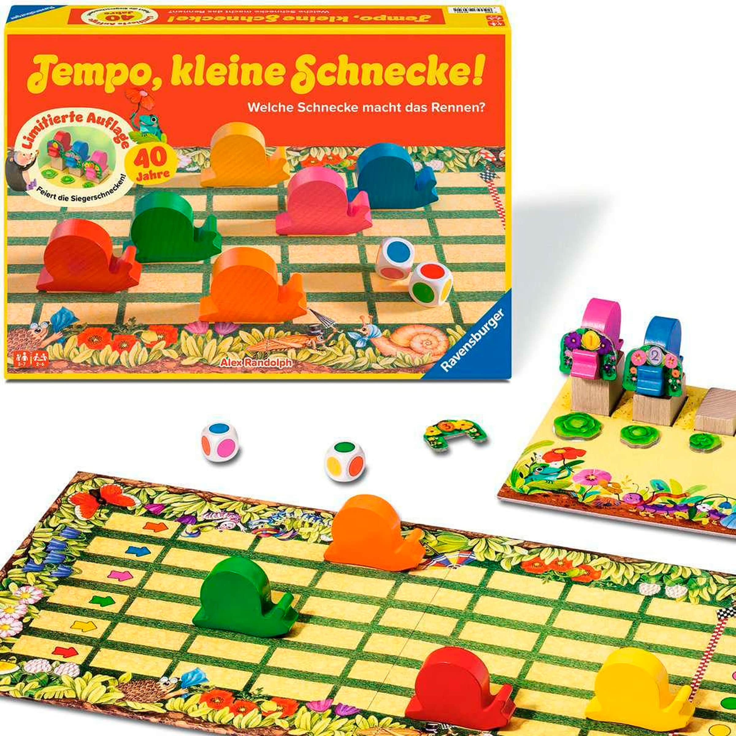 Ravensburger Tempo, kleine Schnecke! 40 Jahre Jubiläumsausgabe