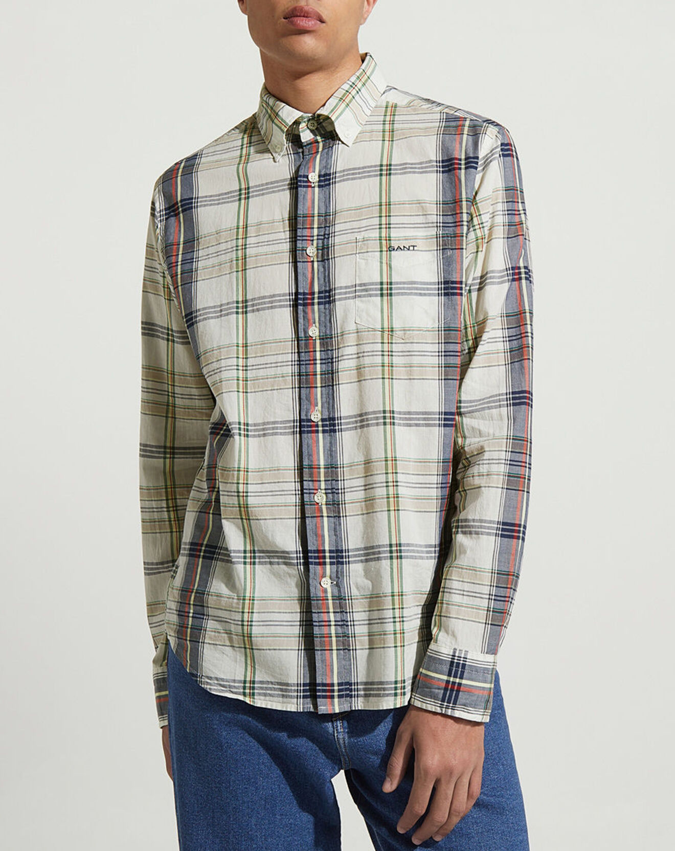 Gant Chemise Regular Fit Nautik à carreaux multicolore