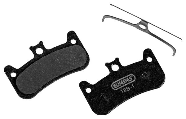 Plaquettes de frein ELVEDES METAL/CARBON FORMULA CURA 4