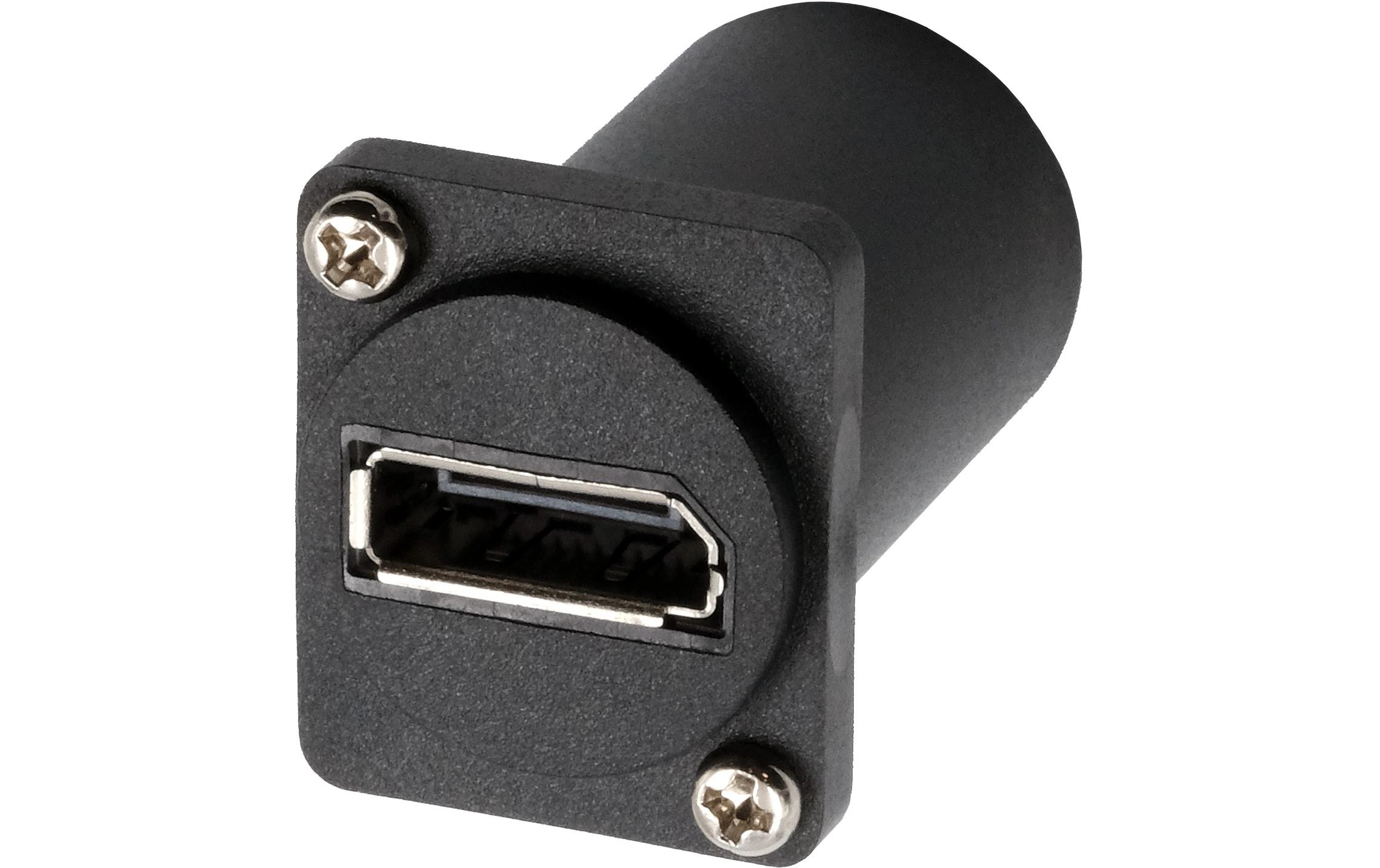 Adapter EX-49151 Buchse zu BuchseExsys D-Typ Adapter DisplayPort Buchse zu Buchse