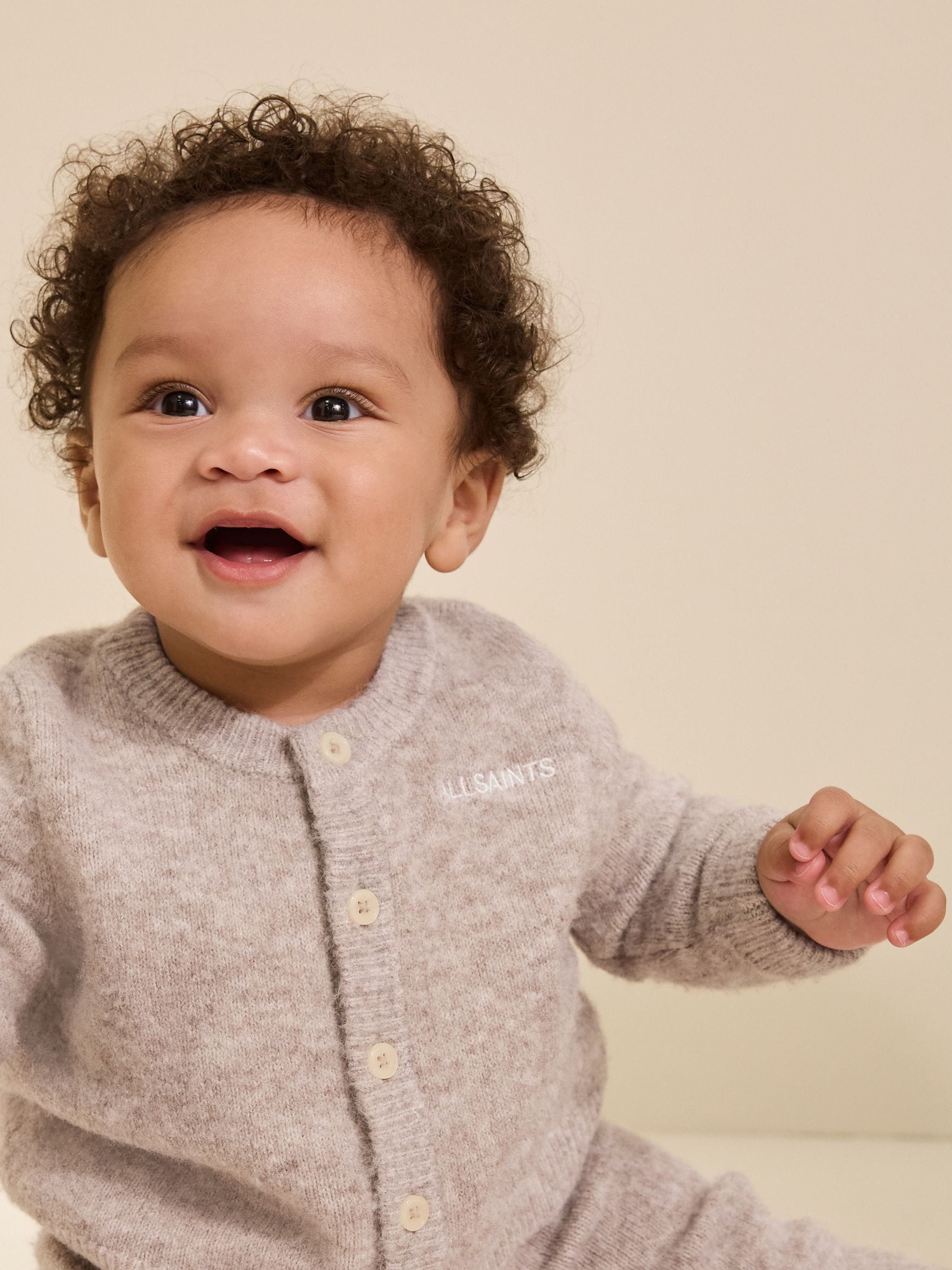 smALLSAINTS Knitted Cardigan and Joggers Baby Boys Set
