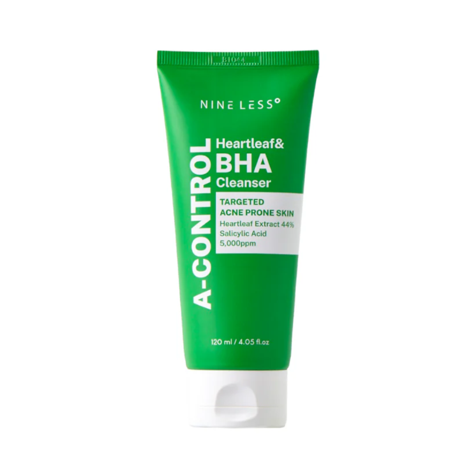 Nineless - A-Control Heartleaf BHA ClearPore Cleanser 120 ml - Rens