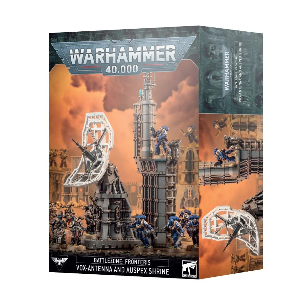 W40K : Décors - Vox-Antenna and Auspex Shrine