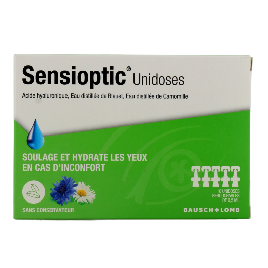 Sensioptic Solution Oculaire -Unidoses