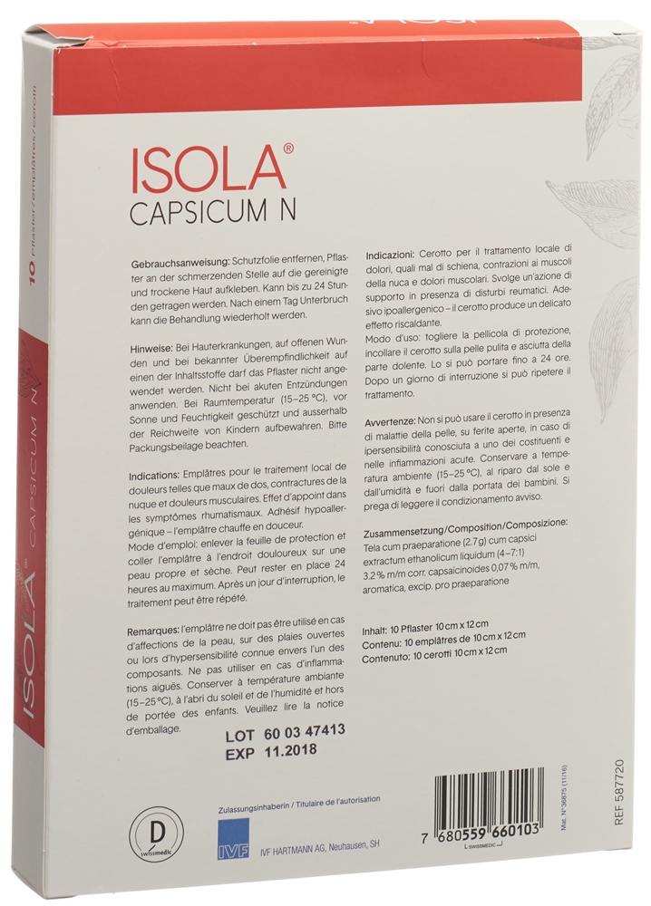 Isola Capsicum N Pfl 10 Stk