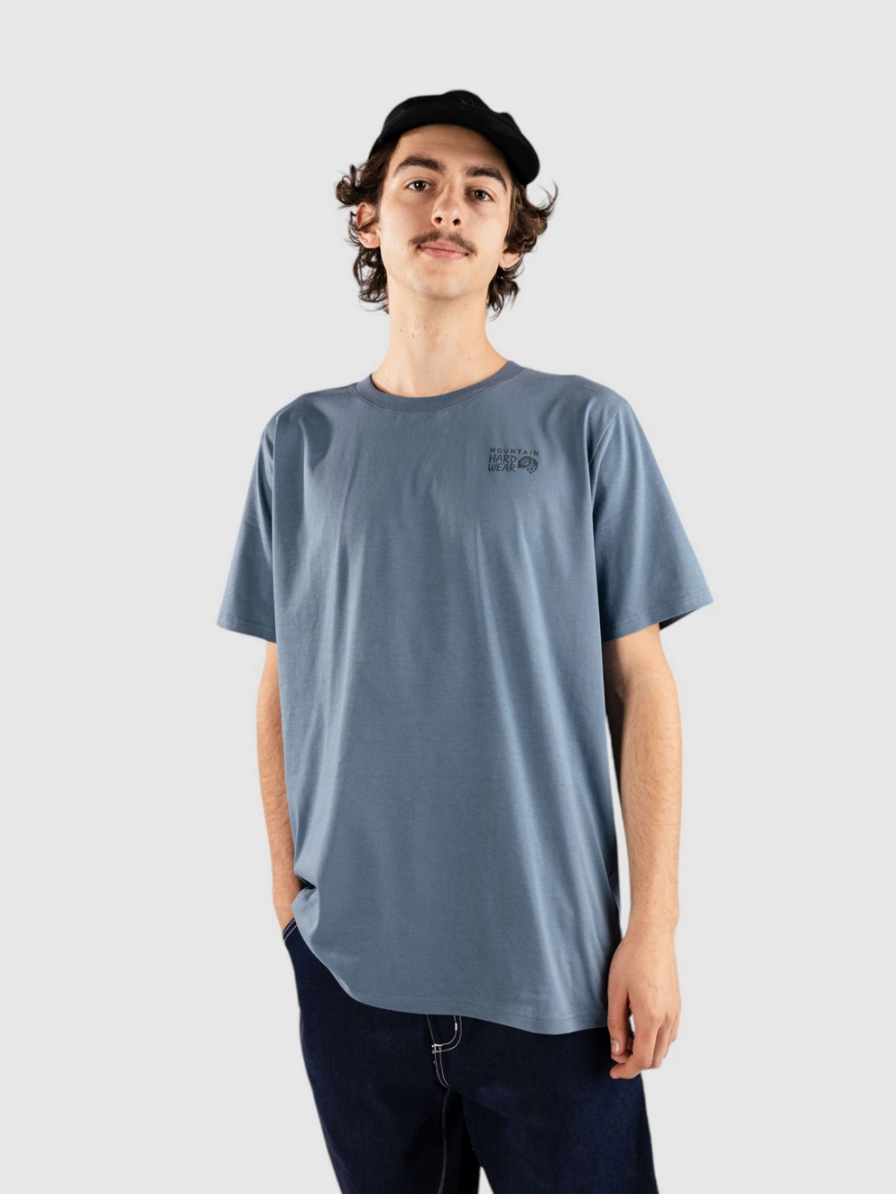 Mountain Hardwear Back Logo T-Shirt asiatic blue