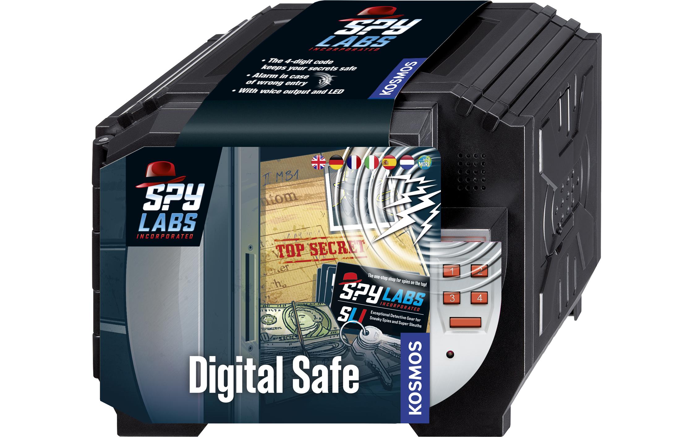 Detektivausrüstung Spy Labs – Digital SafeDetektiv-Set