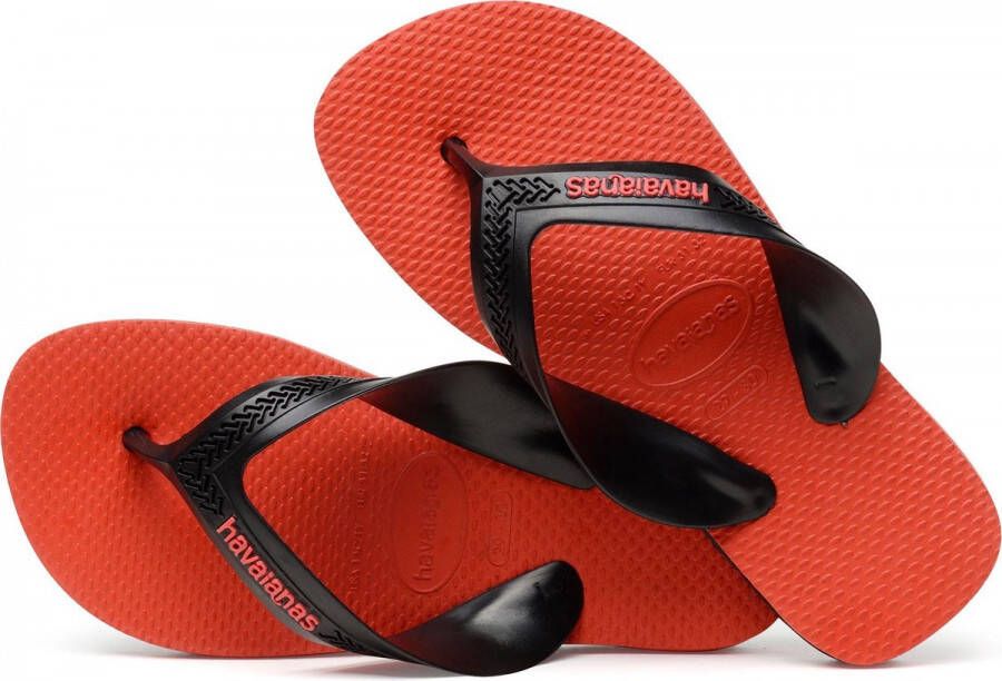Havaianas Max Slippers Black Strawberry