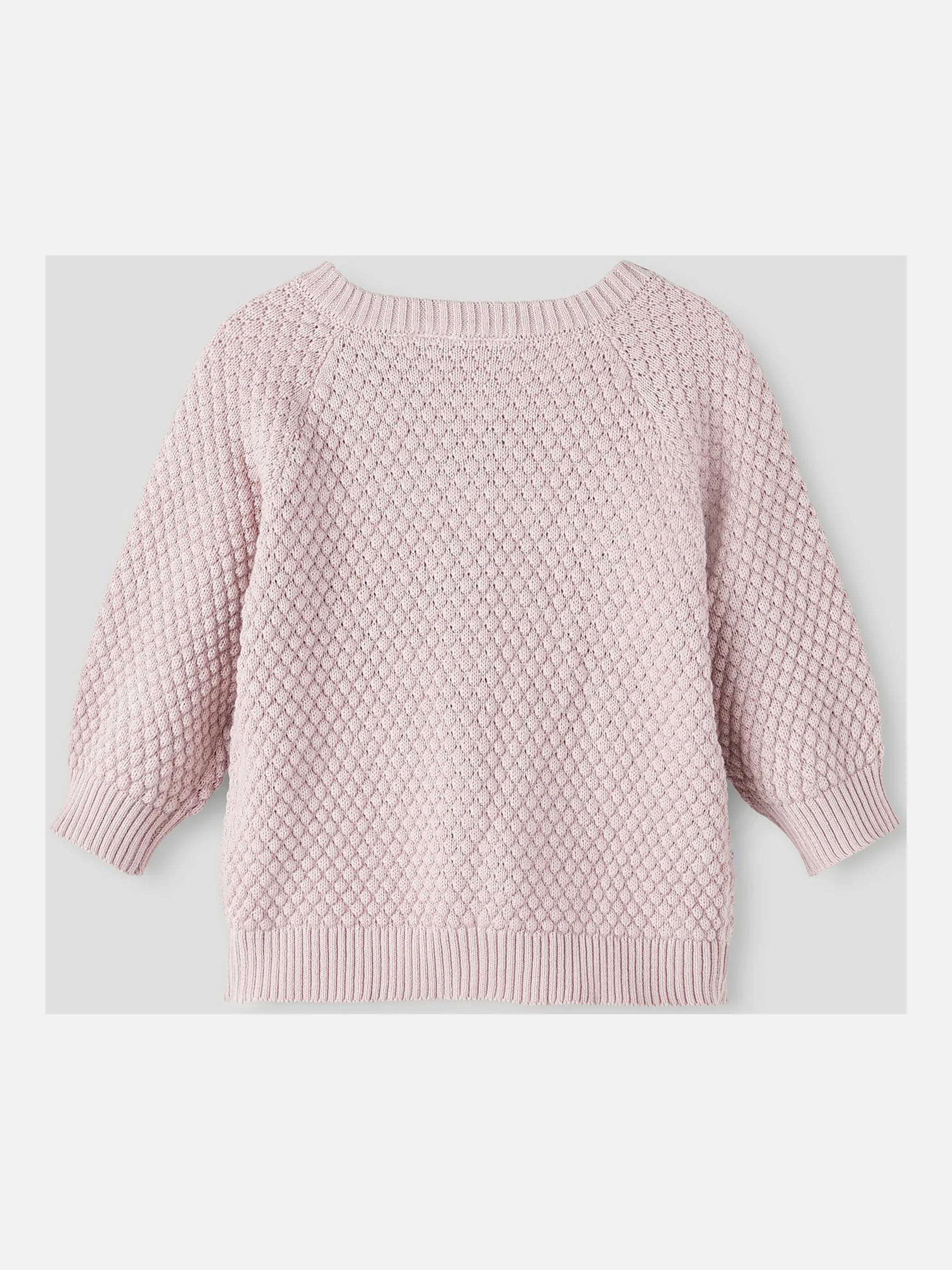 Mädchen Strickjäckchen mit Punkten