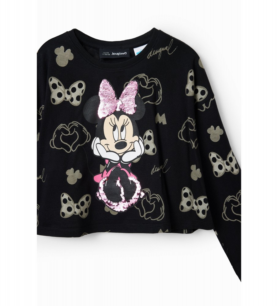 Camiseta Desigual Lara Minnie preta