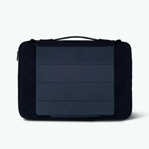 Housse ordinateur QCA 13\/14 pouces bleu marine