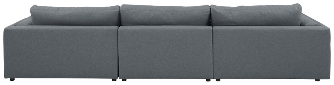 Ole Gunderson Ecksofa-Kombi LASSE III 125 x 352 cm anthrazit