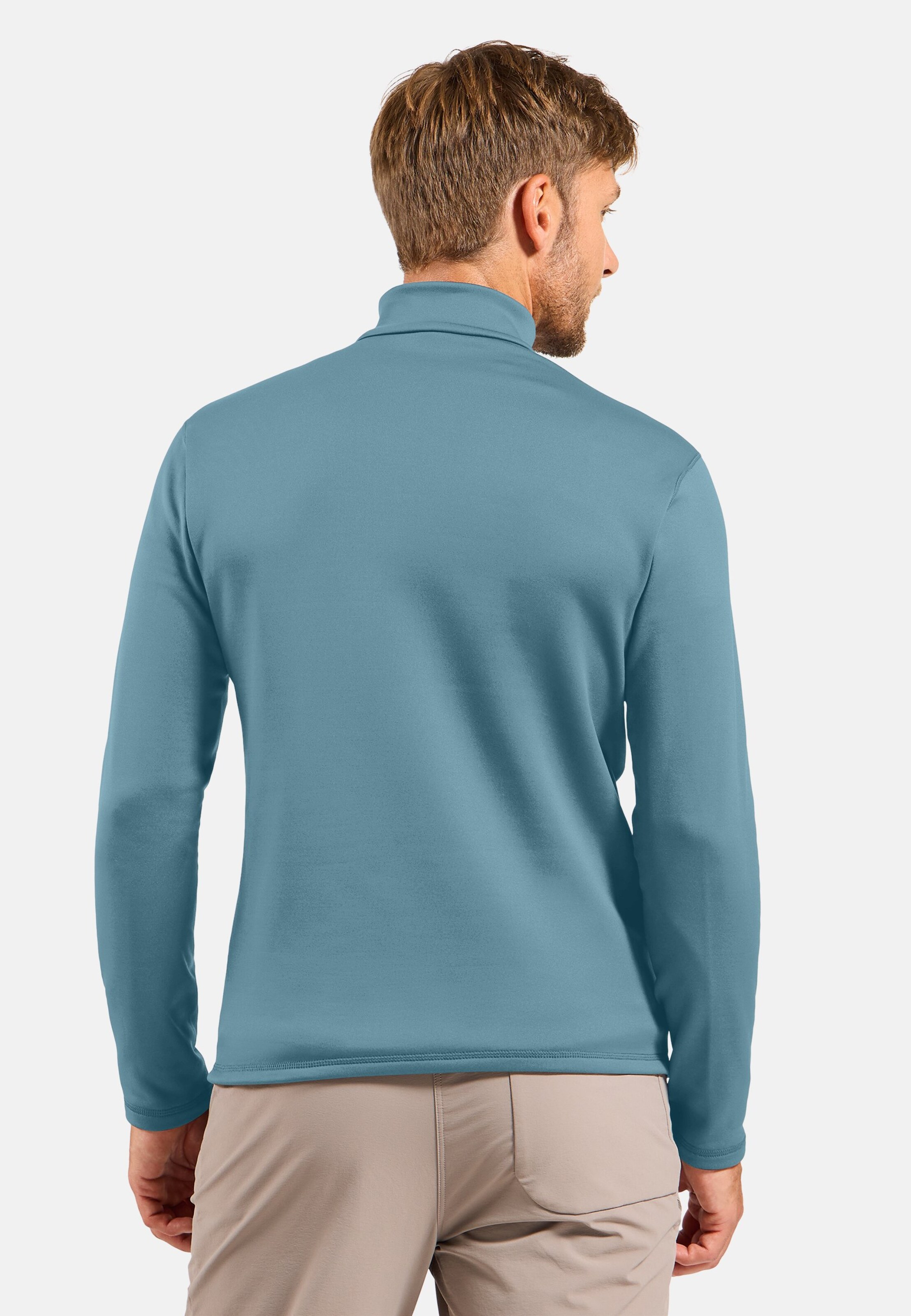 Berra Mid Layer mit Halbreissverschluss in provincial blue