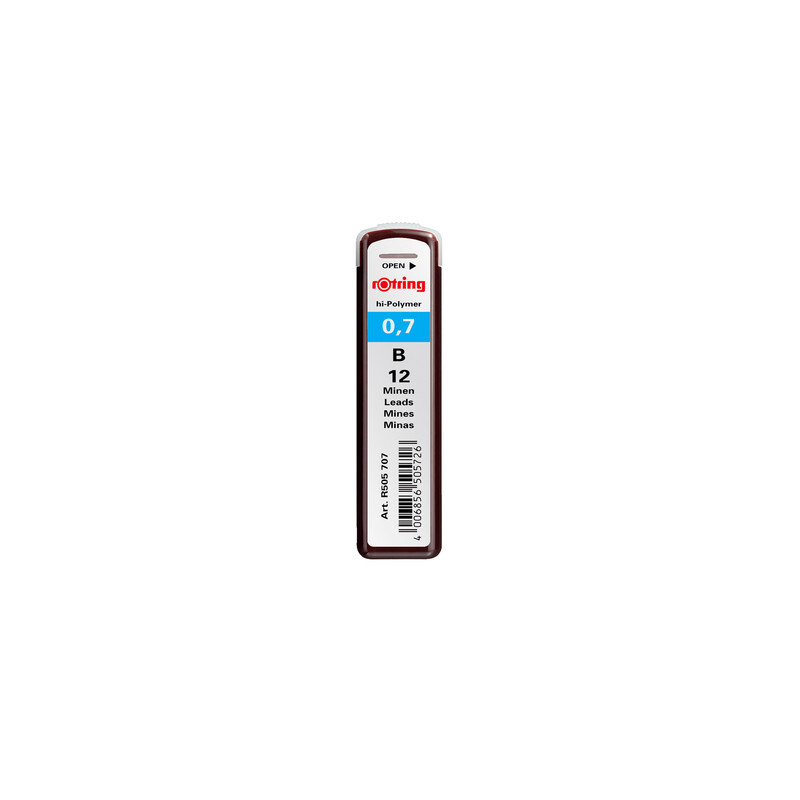 Rotring Bleistiftminen, 0.7 mm, B