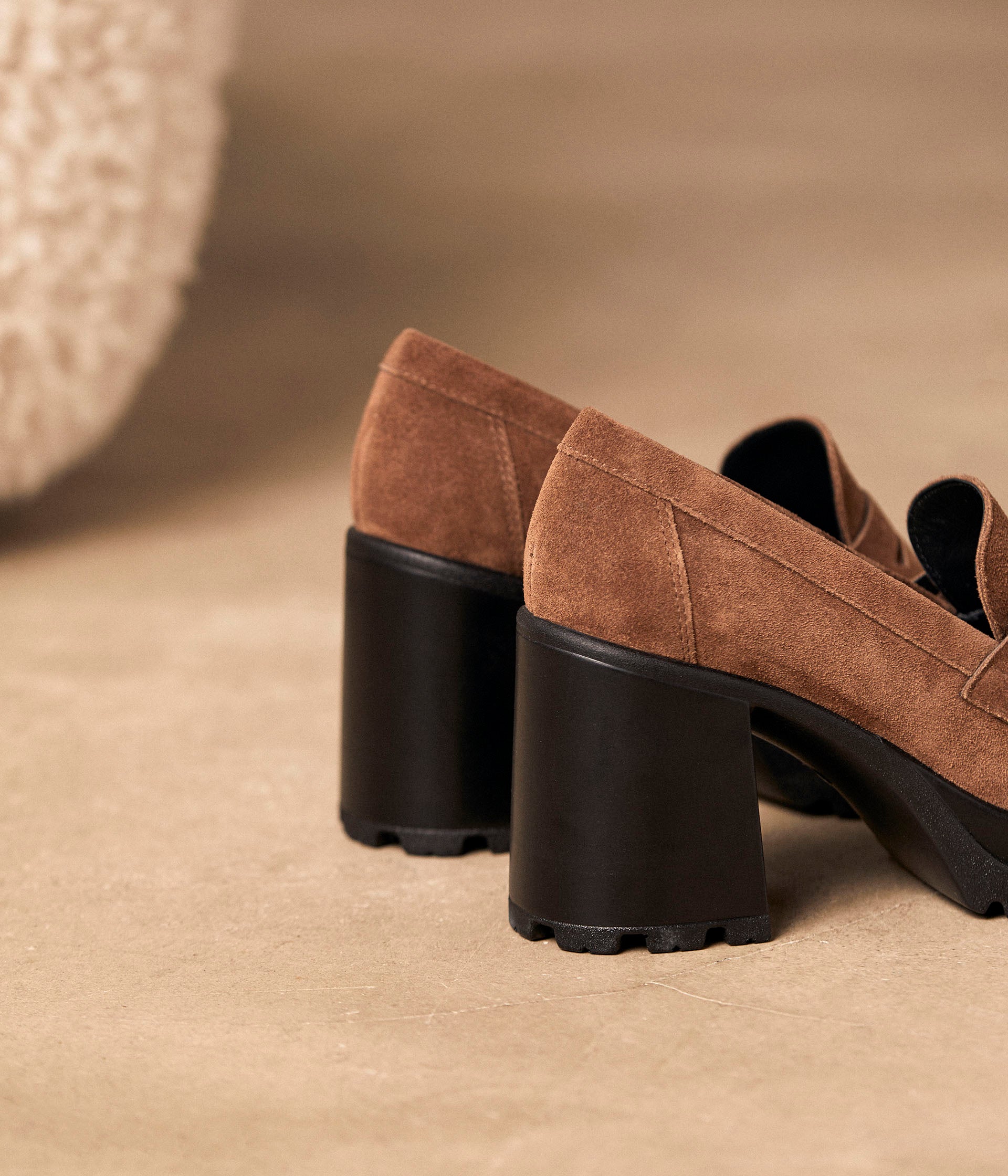 Mocassins velours Anessa