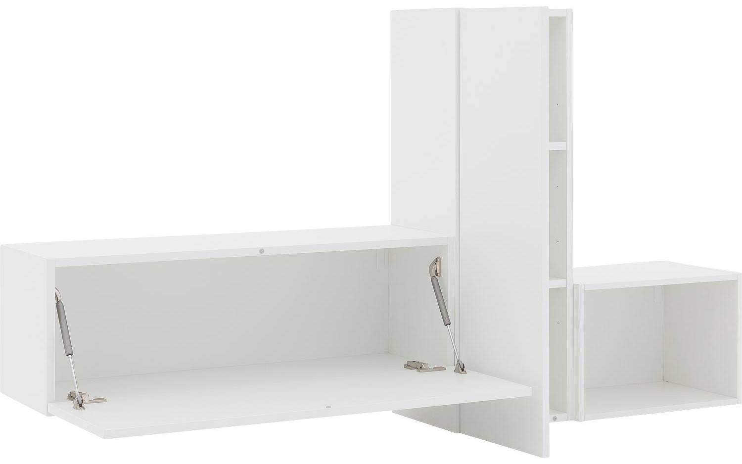 Goossens Wandmeubel Monza Ecowood in mdf