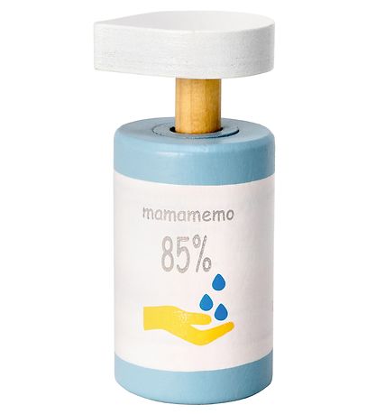 MaMaMeMo Handalkohol - Holz - Weiß/Blau
