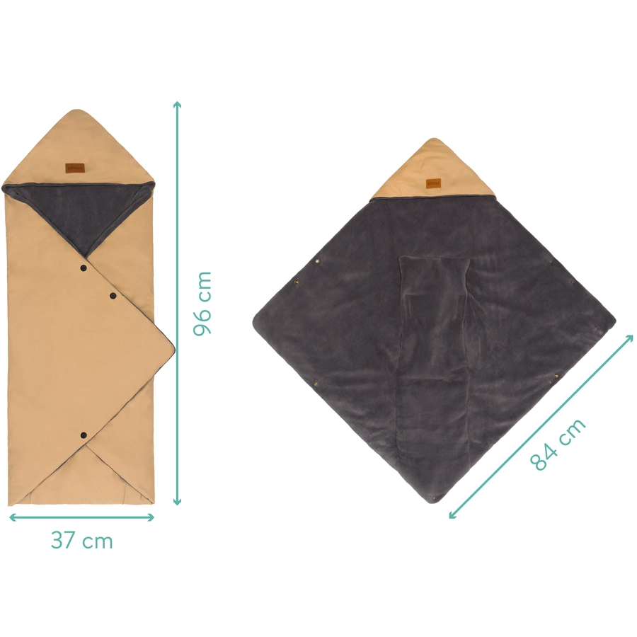 fillikid Winterfußsack Tanaga Cappuccino