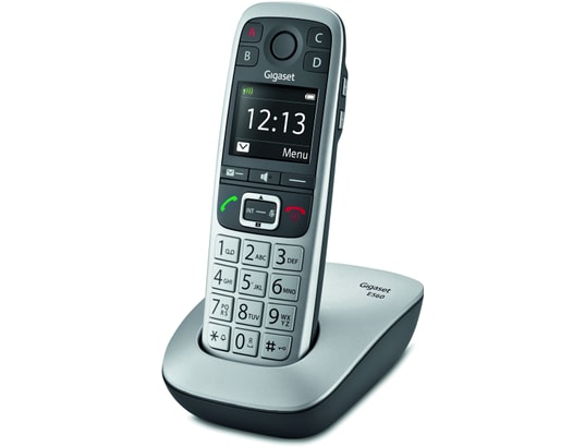 GIGASET - Téléphone sans fil E560 argent