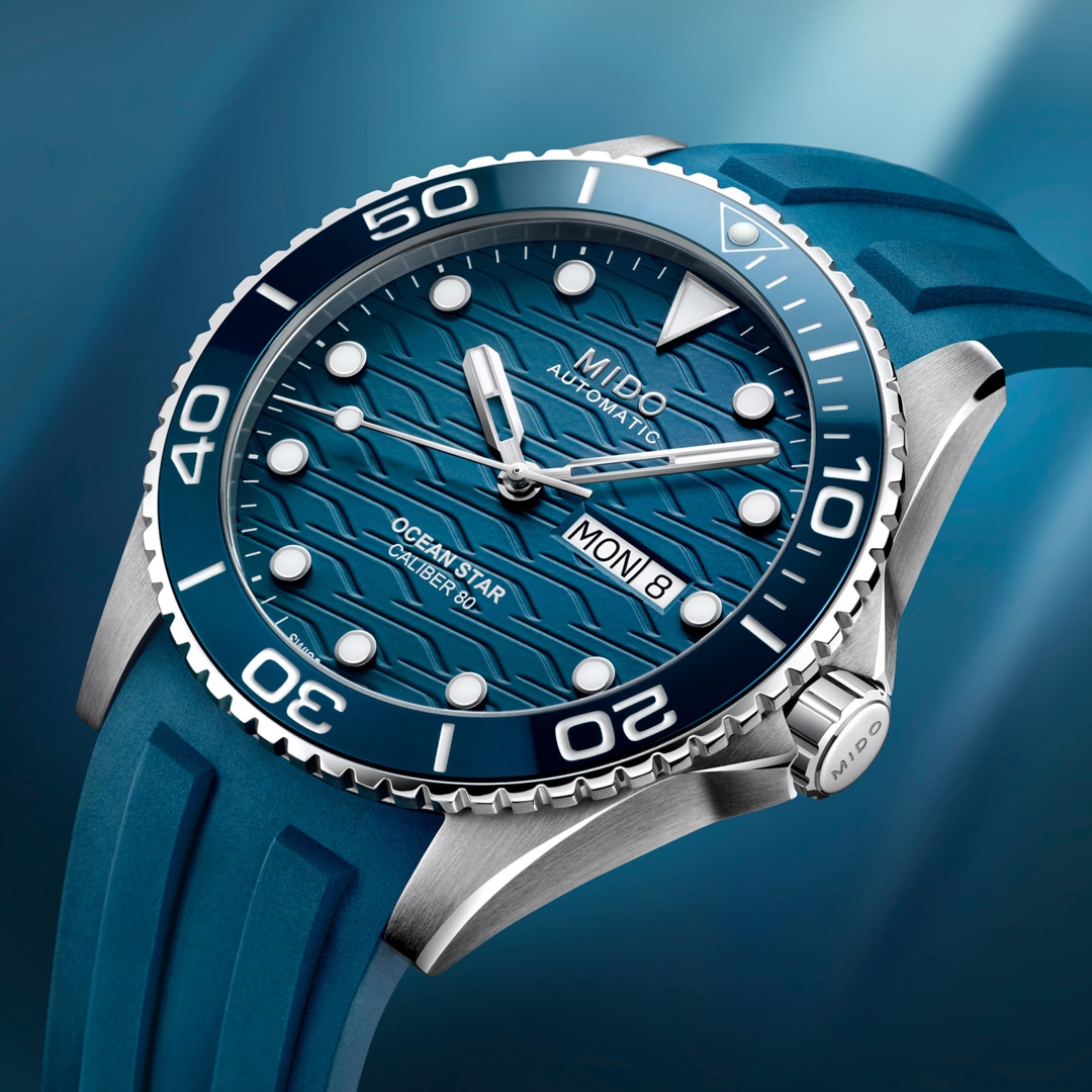 Mido Ocean Star 200C Automatik Blau