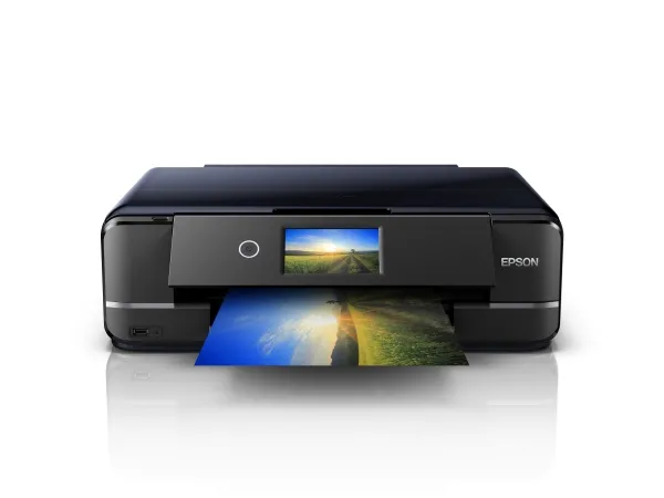 Epson Expression Photo XP-970 Small-in-One - Multifunktionsprinter - farve - blækprinter - A4 (210 x 297 mm) (original) - A3 (medie) - op til 8.1 spm (kopiering) - op til 8.5 spm (udskriver) - 100 ark - USB 2.0, LAN, Wi-Fi(n), USB vært