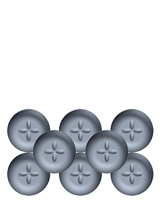 Patin glisseur adhésif rond gris Scotch ø25 mm, lot de 8