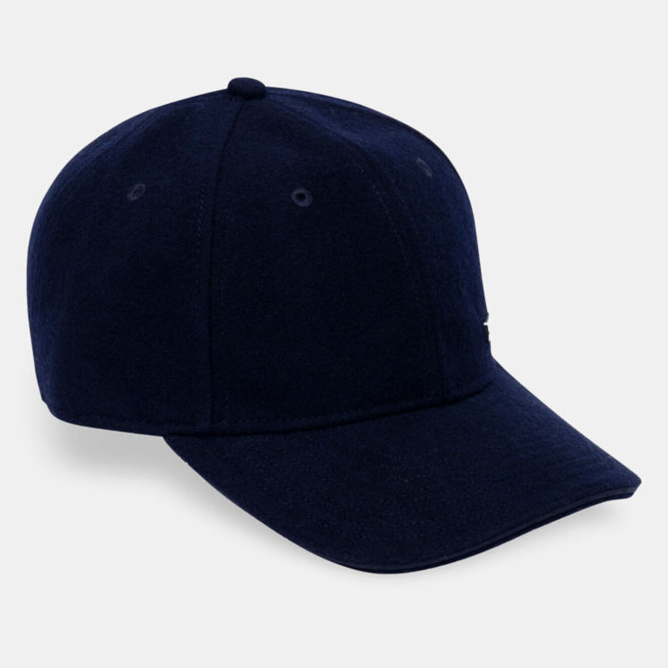 Hackett London Casquette en Laine mélangée Feutre bleu marine