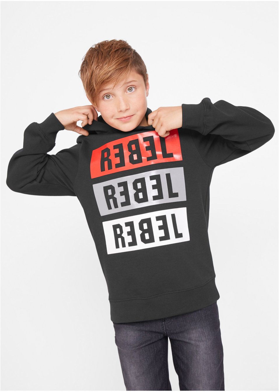 Sweat-shirt à capuche garçon