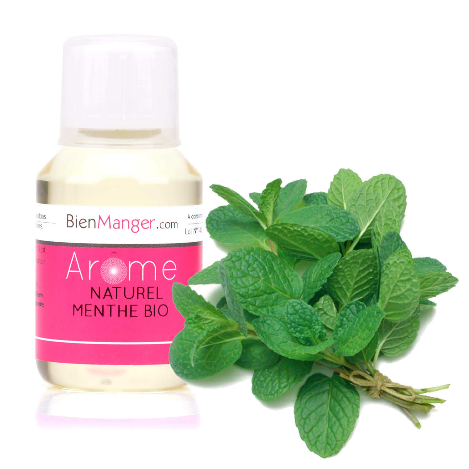 Arôme alimentaire de menthe bio