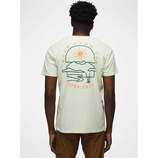 T-shirt PRANA EVERYDAY SLOGAN SS TEE PALE ALOE