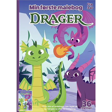 Min første malebog - drager