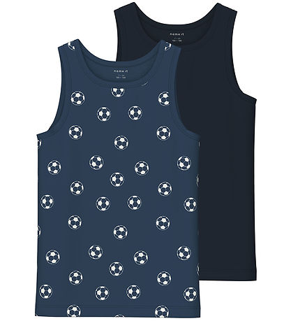 Name It Undertr?je - NkmTank - 2-pak - Dark Denim