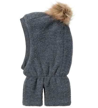 Name It Schlupfmütze - 2-lagig - Wolle - Fleece - NmmWmino - Omb