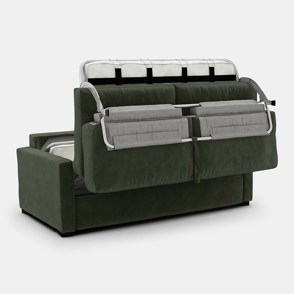 LA REDOUTE INTERIORS<br>Banco-cama Fluweel, Bultex, Timor